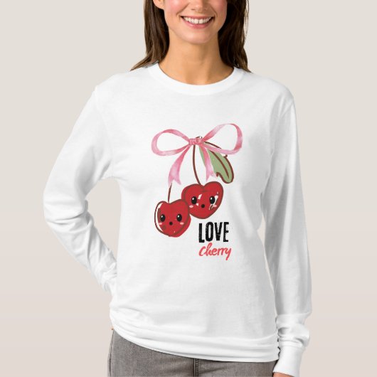HOU VAN CHERRY T-SHIRT (Voorkant)