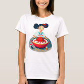 Hou van Chinees eten T-shirt (Voorkant)