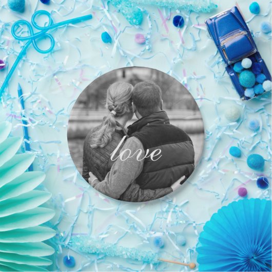 Hou van Creëer, je eigen fotografie Papieren Bordje (Feest)