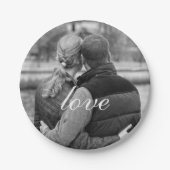 Hou van Creëer, je eigen fotografie Papieren Bordje (Voorkant)