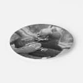 Hou van Creëer, je eigen fotografie Papieren Bordje (Gekanteld)