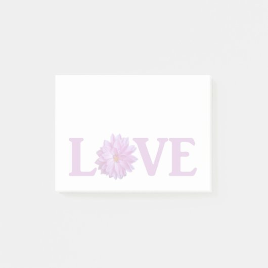 Hou van Dahlia Lavendel Post-it® Notes (Voorkant)