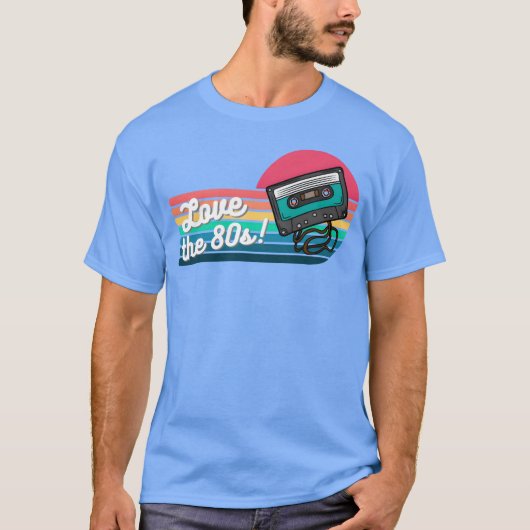 Hou van de 80'er familie t-shirt (Voorkant)