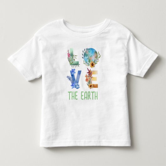 HOU VAN DE AARDE KINDER SHIRTS (Voorkant)