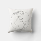 Hou van de aarde! kussen (Achterkant)