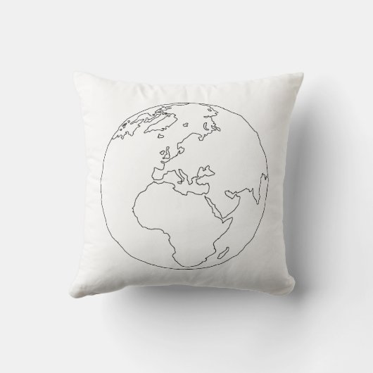 Hou van de aarde! kussen (Achterkant)