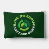 Hou van de Aarde Milieubewustzijn Groen Etui (Achterkant)