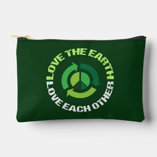 Hou van de Aarde Milieubewustzijn Groen Etui (Voorkant)