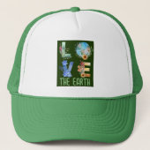 HOU VAN DE AARDE TRUCKER PET (Voorkant)