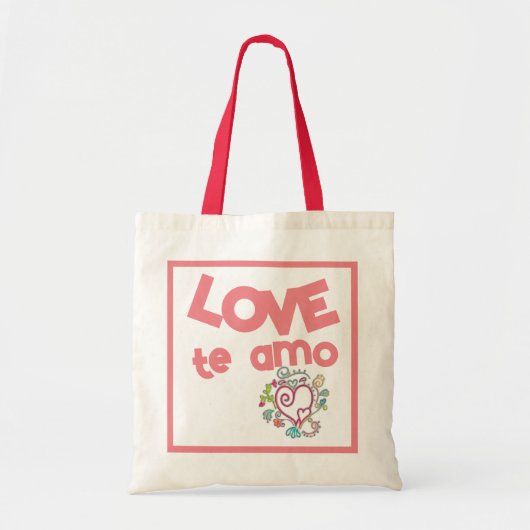 Hou van de Amo Canvas tas (Voorkant)