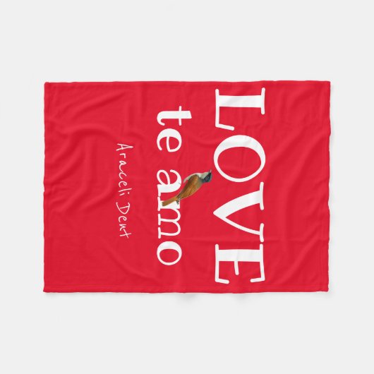 HOU VAN de amo Fleece Deken (Voorkant (Horizontaal))