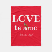 HOU VAN de amo Fleece Deken (Voorkant)