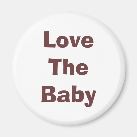 Hou van de Baby Magneet (Voorkant)