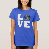 Hou van de bescherming van het milieu van de plane t-shirt (Voorkant)