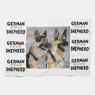 Hou van de Duitse Herder Hond Handdoek