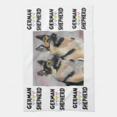 Hou van de Duitse Herder Hond Handdoek (Verticaal)