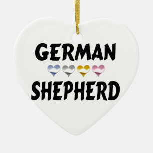 Hou van de Duitse Herder Keramisch Ornament