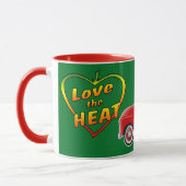 Hou van de Heat Little Red Hot Pepper Truck Mok (Links)