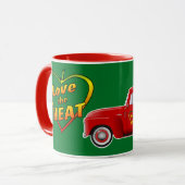 Hou van de Heat Little Red Hot Pepper Truck Mok (Voorkant links)