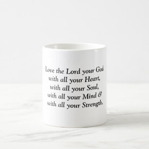 Hou van de Heer met al je hart, met... Koffiemok