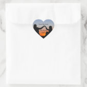 Hou van de Heer met heel je hart Zonsondergang Har Sticker (Tas)