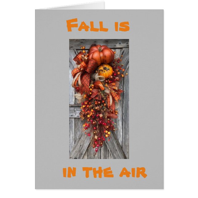 HOU VAN DE HERFST EN JE "HOUDT VAN KAART" (Voorkant)