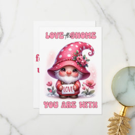 Hou van de kabouter met wie je bent - Valentijnska Bedankkaart