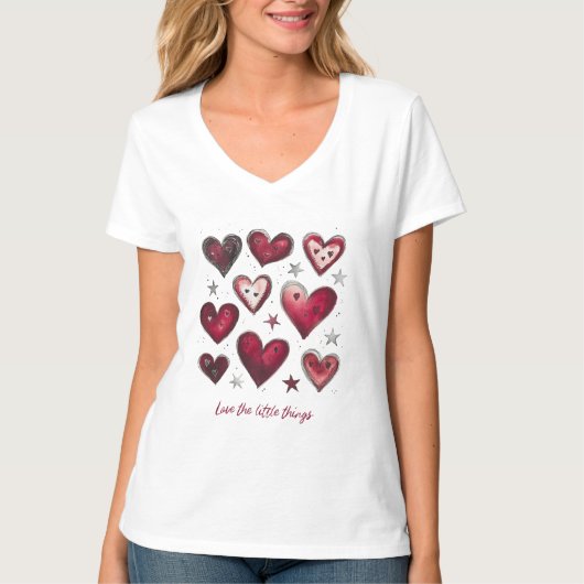 Hou van de kleine dingen t-shirt (Voorkant)