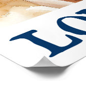 Hou van de landprint poster (Hoek)