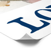 Hou van de landprint poster (Hoek)