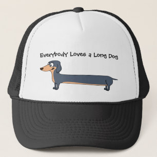 Hou van de Long Dog - Dachshund Trucker Hoed Pet