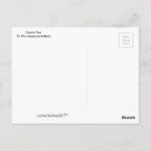 Hou van de maan en terug Briefkaart (Achterkant)