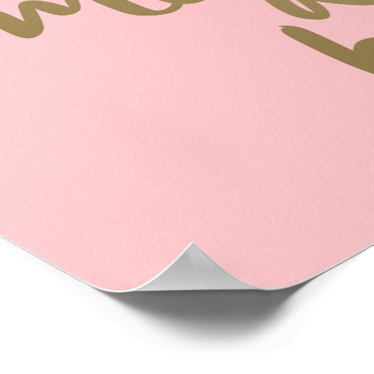 HOU VAN DE MOON 11x14' | POSTER TYPOGRAFIE (Hoek)