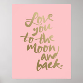 HOU VAN DE MOON 11x14' | POSTER TYPOGRAFIE
