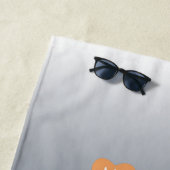 Hou van de oceaan | Monogram strandlaken (In situ)