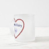 Hou van de tandenfee matglas koffiemok (Voorkant links)