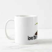 Hou van de wereld koffiemok (Links)