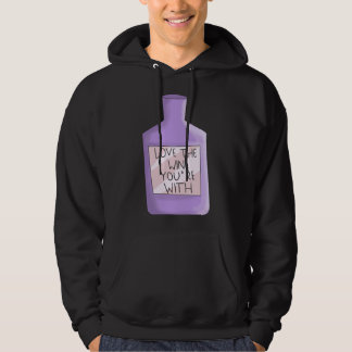 Hou van de wijn die je bent met Wine Geek Hoodie