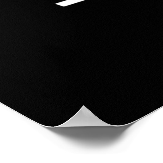 Hou van de winnaar, al die tijd, poëzie poster zwa (Hoek)