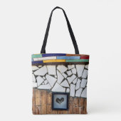 Hou van deze tas! tote bag (Achterkant)