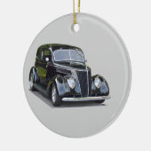 hou van die oude klassieke auto ' s keramisch ornament (Links)