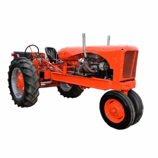 Hou van die oude trekkers staand fotobeeldje  (Voorkant)