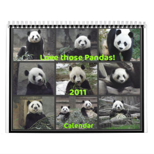 Hou van die Pandas! 2011 Kalender