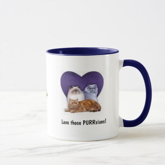 Hou van die PURRsians! Mok (Rechts)