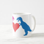 Hou van dinosaurussen koffiemok (Voorkant rechts)
