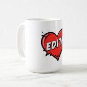 Hou van Edith Koffiemok (Voorkant links)