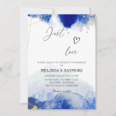 Hou van een elegant huwelijksfeest kaart (Voorkant)