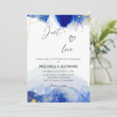 Hou van een elegant huwelijksfeest kaart (Staand voorkant)