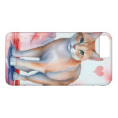 Hou van een kat Case-Mate iPhone case (Achterkant (Horizontaal))