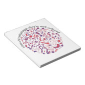 Hou van een microbioloog notitieblok (Schuin)